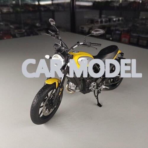1:12 scale Alloy Toy Vehicles TSM Ducati Scrambler Icon2015 motorcycle Model Of Childrens Toy Car Original Authentic Kids Toys