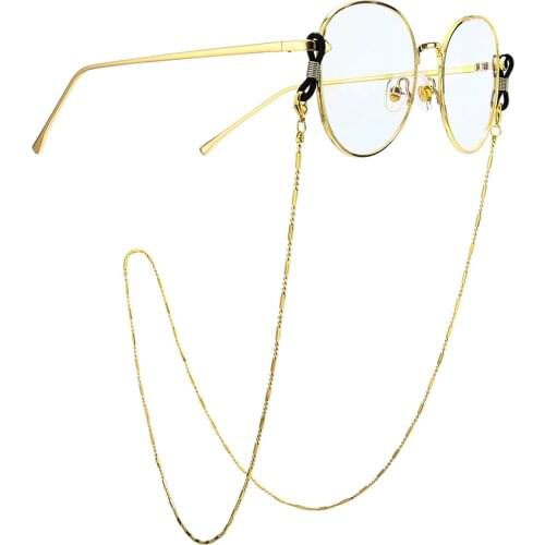 Metal 70 cm Eyewear Sunglasses Chain Rope Strap Holder Neck Cord Retainer Suit for All Kinds of Glasses and Clothing