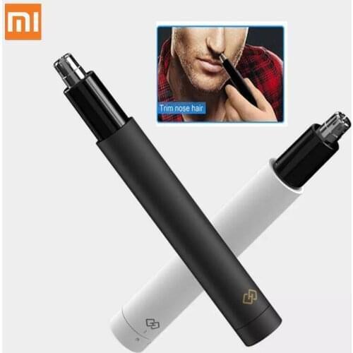 XIAOMI Mini Electric Nose Hair Trimmer Sharp Blade Body Waterproof Portable Minimalist Design Safe HN3 Daily Use gif