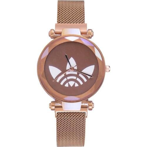Rose Gold Vrouwen Horloge 2019 Top Merk Luxe Magnetische Lady Polshorloge Mesh Vrouwelijke Klok Voor Dropship Relogio Feminino