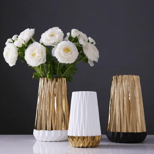 Vase Simple Home Living Room Bedroom Dining Table Flower Arrangement Home
