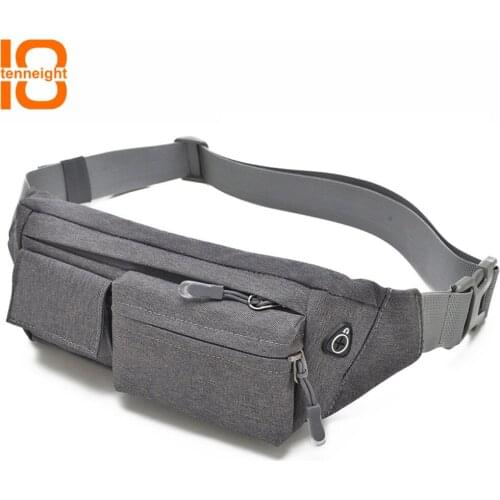 TENNEIGHT Outdoor climb Running Waist Bag Multifunctional waterproof Purse Phone anti-theft Pack Belt Sport Bag for Man Women