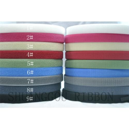 1'(25mm)'Width x 27yards .General Sewing fastening Tape, Sew-on hook and loop ,9 color optional, textile accessories