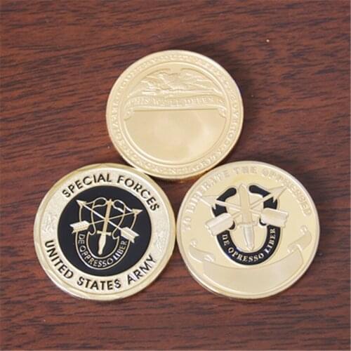 21pcs/lot Free Shipping,Army Ranger Green Beret SFG Special Forces Challenge Coin