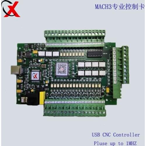 4Axis USB CNC Mach3 Controller 1000KHZ Card Interface Breakout Board E CUT board upgrade