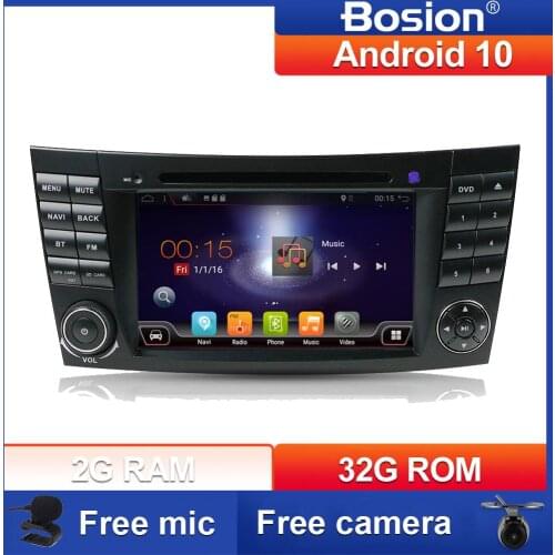 Car Multimedia Player Android 10 2 din car DVD player For Mercedes Benz E-class W211 E200 E220 E300 E350 E240 E270 E280 CLS W219