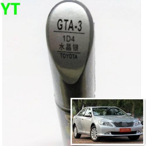 Car scratch repair pen, auto paint pen silver color for Toyota Vios Corolla Reiz vois highlander Crown RAV4 Camry Yaris
