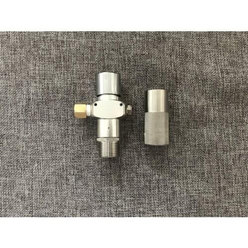 Nitrogen coffee mini Keg 0-30 PSI Mini Gas Regulator Charger For Homebrew Beer Kegging Soda Coffee Making Tool