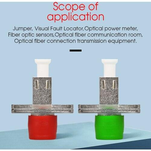 Free shipping FC Female to LC Female Fiber Adapter Flange Coupler Adapter Fiber Laser Optical Tools single-mode LC-FC