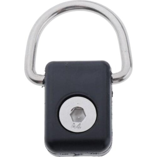 Kayak D Ring, Canoe D Buckle Tie Down Loop Kayak Accessories for Fishing Rigging