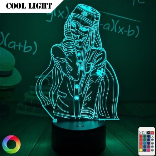 Danganronpa V3 Killing Harmony Led Night Light Game Lamp Korekiyo Shinguji for Bedroom Decor Kids Gift Korekiyo Shinguji Light
