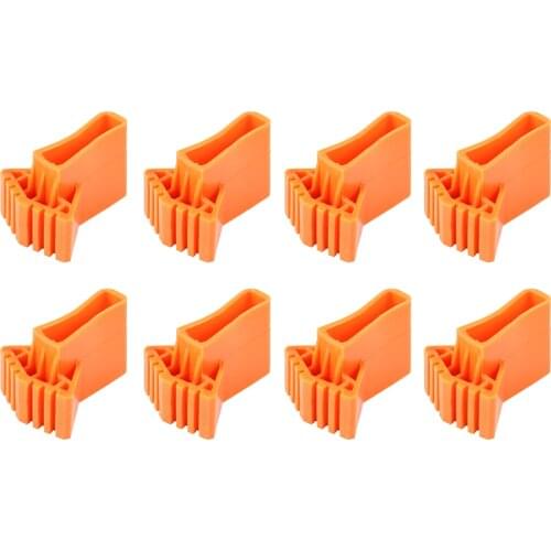 8pcs Non Slip Ladder Rubber Feet Mat Ladder Foot Cushion Ladder Foot Cover Durable Folding Ladder Foot Mats For Table Furniture