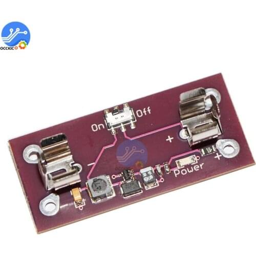 LilyPad AAA Battery Step-Up Module DC 1.2V to 5V Power Supply Module Voltage Regulator Converter For Arduino