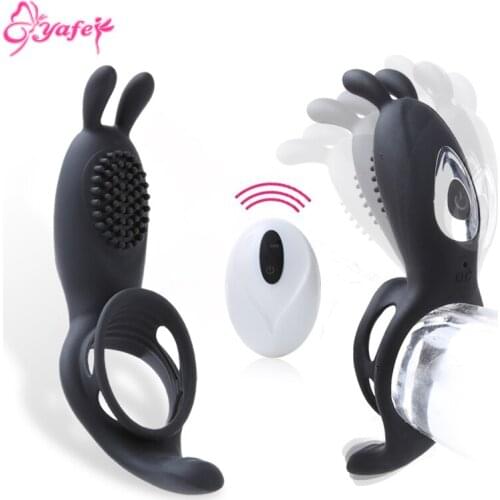 Male Vibrator Massages Penis Enlargement Enhancer Enlarger for Men and Women Electronic Vibration Remote-controlled Massager