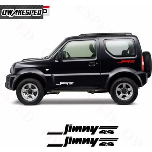 2pcs 50cm Sticker For SUZUKI Jimny 4X4 Off Road Vinyl Decals Car Body Door Window Tail Hood Decor Stickers Auto Accessories