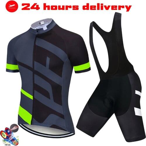 2021 New Men Cycling Sets Summer Cyling Jersey Bib Shorts suits MTB Bicycle Clothes Riding Maillot Ciclismo Bike Clothing Set
