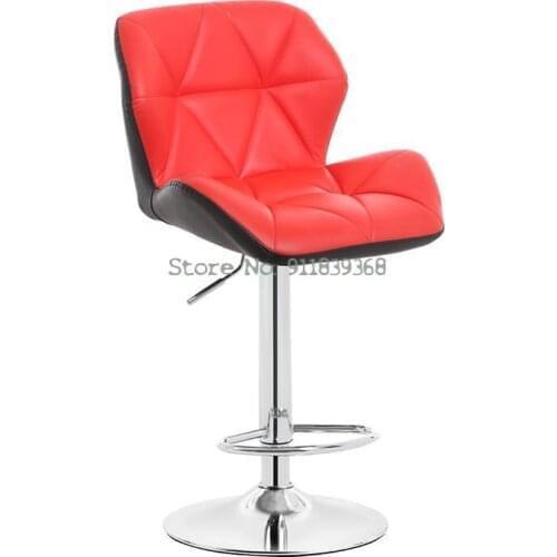 Family Back Bar Chair Bar Chair Bar Chair European Style Front Desk Lift High Footed Stool Bar Stool