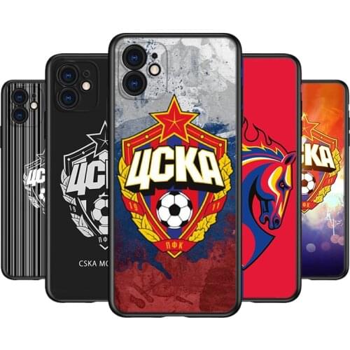 Silicone Cover HOT Russia PFC CSKA For Apple IPhone 12 Mini 11 Pro XS MAX XR X 8 7 6S 6 Plus 5S SE Phone Case