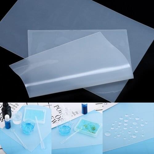 Silicone Waterproof Placemat Table Mat Anti-skidding Washable Durable Easy To Clean Epoxy Resin For DIY Jewelry Making Tools