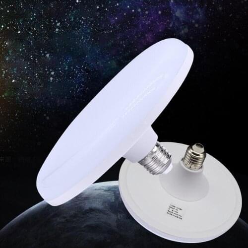 Led Bulb 50W E27 Screw Lighting Three Proof Energy Saving White Light Flying Saucer Lamp LED UFO light