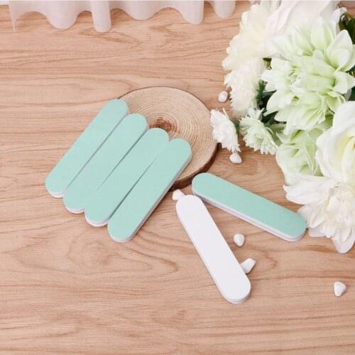 1pc 3000/600 Girt Double Sided Round Nail Art Sanding Polisher Buffer Nail File