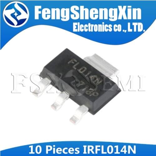 10pcs IRFL014N SOT-223 FL014N SOT223 IRFL014NTRPBF SOT IRFL014 Power MOSFET