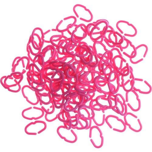 100 pcs Explosion models pink Chicken mouth buckle Prevent cockfightingChicken goggles Pheasant glasses Farm equipment Wholesale