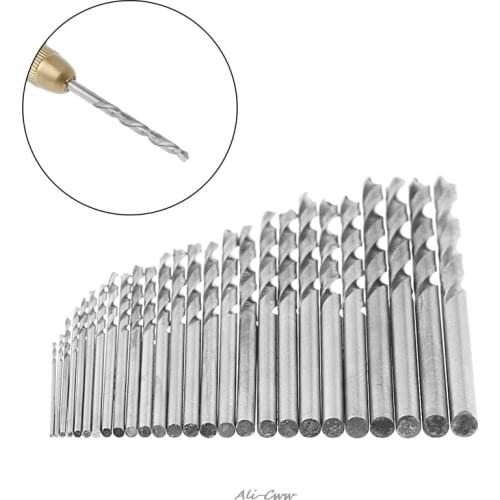 2018 10Pcs/Set Multifunction Tiny Micro HSS 0.5mm Straight Shank Twist Drilling Bit