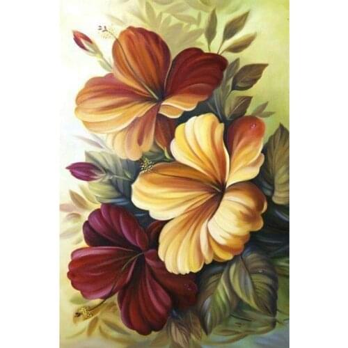 DIY 5D Diamond Painting Flower Arrangement Cross Stitch Full Round Diamond Embroidery Daisy Basket Art Wall Home Decor Gift