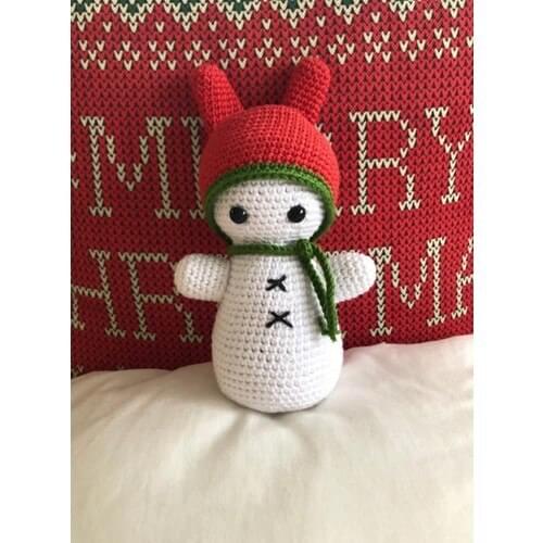 Amigurumi Snowman Knitting Baby
