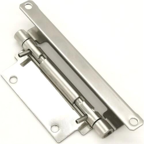 CL268 stainless steel hinge removable concealed hinge industrial distribution box hinge mechanical equipment 304 mirror hinge