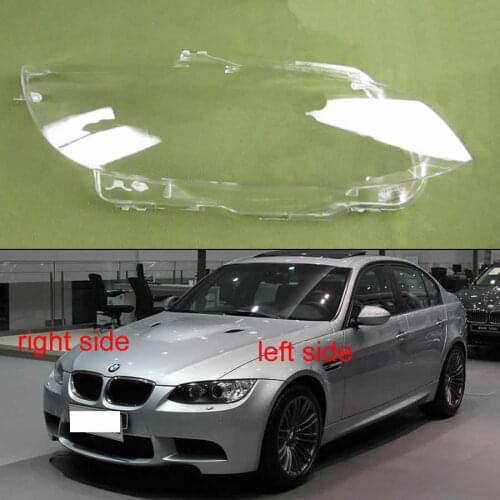 For BMW M3/E92/E93 2006 2007 2008 2009 Two-door coupe Headlight Cover Shade Headlights Shell Lampshade Headlamp Headlight Lens