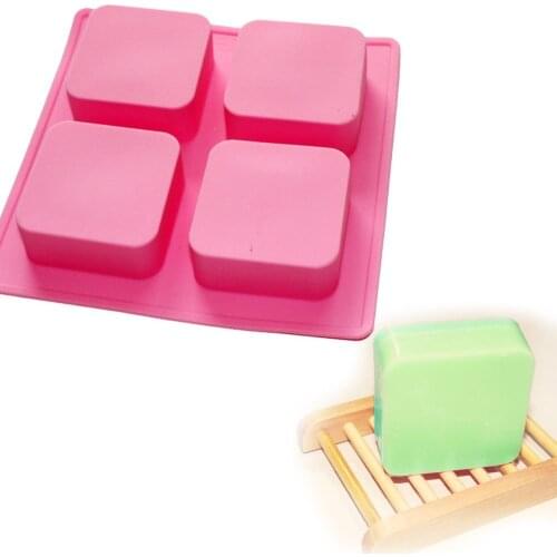 Facemile Square Soap Making Tools Lotion Soap Mold Fondant Silicone Moulds For Cake Decorating Chocolate Mold Soap Mold Silicone
