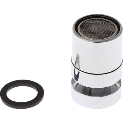 Chromed 22mm Swivel Water Saving Tap Aerator Faucet Nozzle Spout Filter Adapter