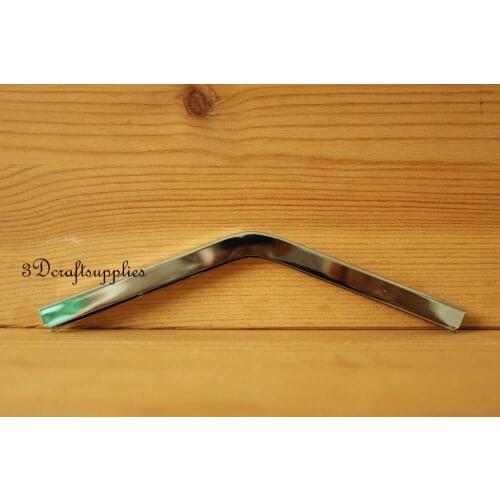 Metal bag purse frame Purse fitting Purse wallet edging purse edge 15.5 cm M50