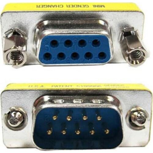 DB9 Mini Gender Changer Coupler Female to Female/Male to Male/Male to Female