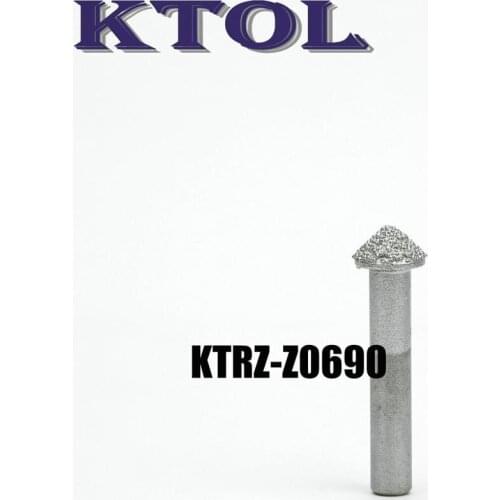 90 Angle 6MM NEW Emery Grinding Diamond End Mill Engraving CNC Router Tools Bit for Milling Stone, 5pcs CNC Milling Bit Tool Set