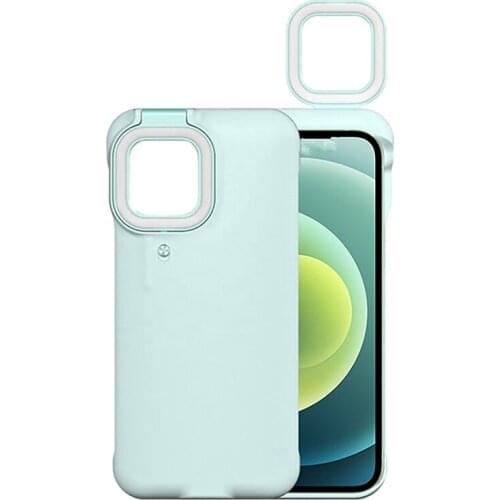 NEW-Selfie Lights for Mobile Phone,36 LED Ring Fill Light Flash Mobile Phone Case for iPhone12 /12 Pro