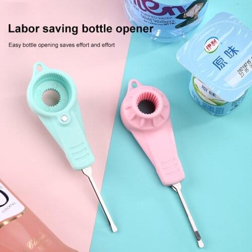 Bottle Opener Beverage Screw Cap Yogurt Jelly Film Tearer Four-in-one Multi-function Can Screw Cap Screw Cap Can Opene