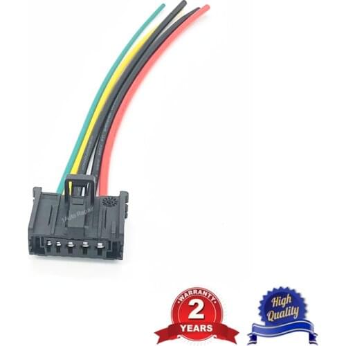 Wire Harness Connector for 6450JP Heater Blower Fan Resistor for Peugeot 206 307 Citroen C3 Xsara