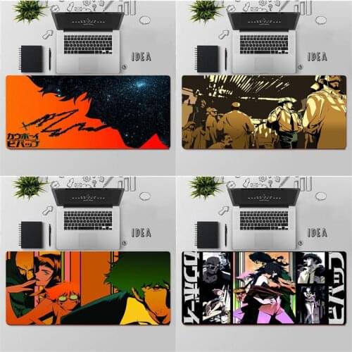 FHNBLJ Top Quality Cowboy Bebop See You Space DIY Design Pattern Game mousepad Free Shipping Large Mouse Pad Keyboards Mat