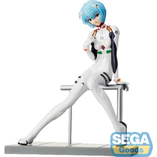 Evangelion Ayanami Rei 17Cm Japanese Anime Figure Hand-Made Model Decoration Doll Toy Anime Peripheral Childrens Gifts