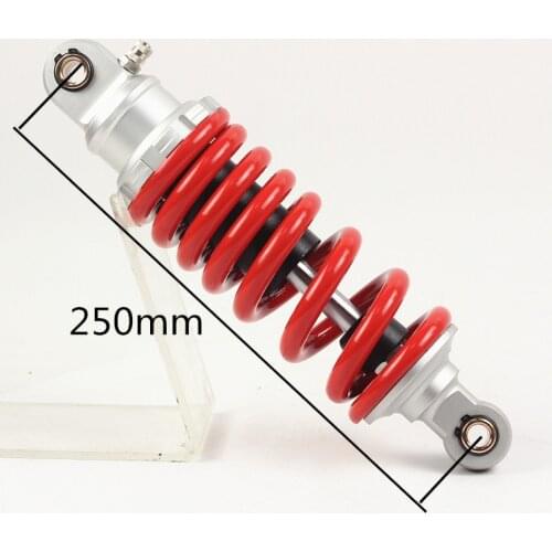 MSX125 Wheel Suspension Damper Rear Electric shock absorber M3 rear shock electric motorcycle rear shock absorber 250MM