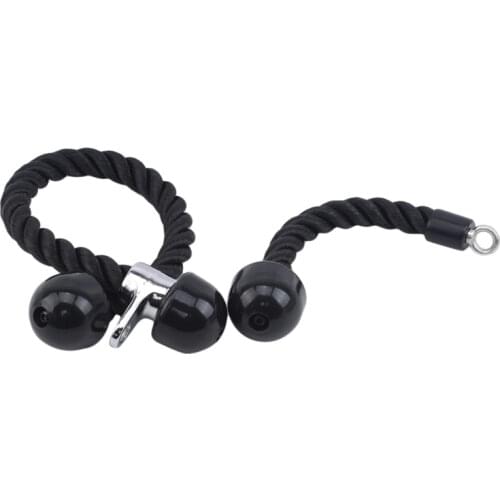 1pcs Triceps Rope Pull Down Cord Heavy Duty Rope For Home Gym Bodybuilding Exercise Gym Workout Fitness