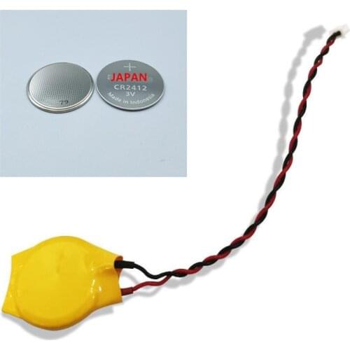1PCS JAPAN CR2412 CR 2412 3V Lithium Coin Battery watch Key Fobs Batteries For swatch watch With plug