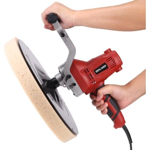 220V Electric Concrete Epoxy Cement Mortar Trowel Wall Smoothing Polishing Machine 390MM 0-200RPM Y