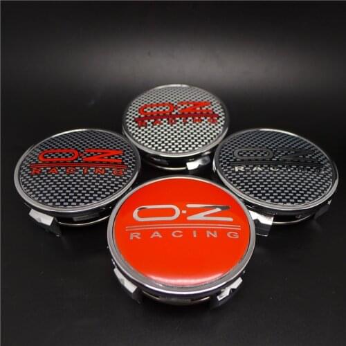 4pcs 62mm OZ Racing Wheel Center Cap Hubs Car Styling for Toyota Rims Cover Hubcaps Emblem Badge