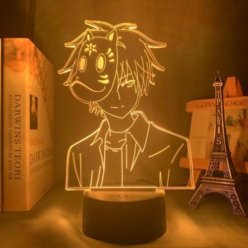 Anime Night Light Hotarubi No Mori E Ginn Figure for Kids Girl Room Decor Movie The Light of The Fireflies Forest Kinn Gift Lamp