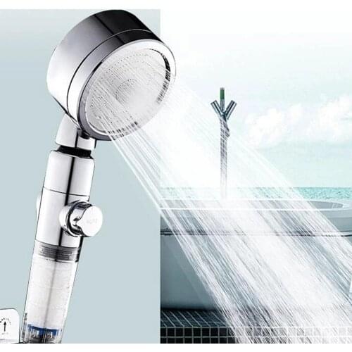 Zhang Ji Small Waist Shower Turbocharged Shower Head Handheld Faucet for Rain Shower Head Household Shower Head Big Water Out