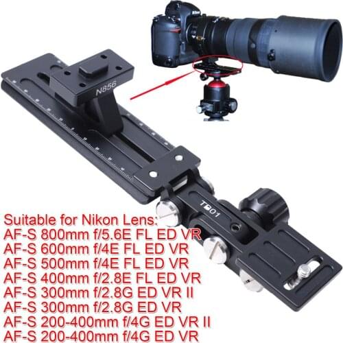 Tripod Mount Ring Base Support Collar Stand Camera Quick Release Plate Long Focus Lens Holder for Nikon AF-S 600mm f/4E FL ED VR